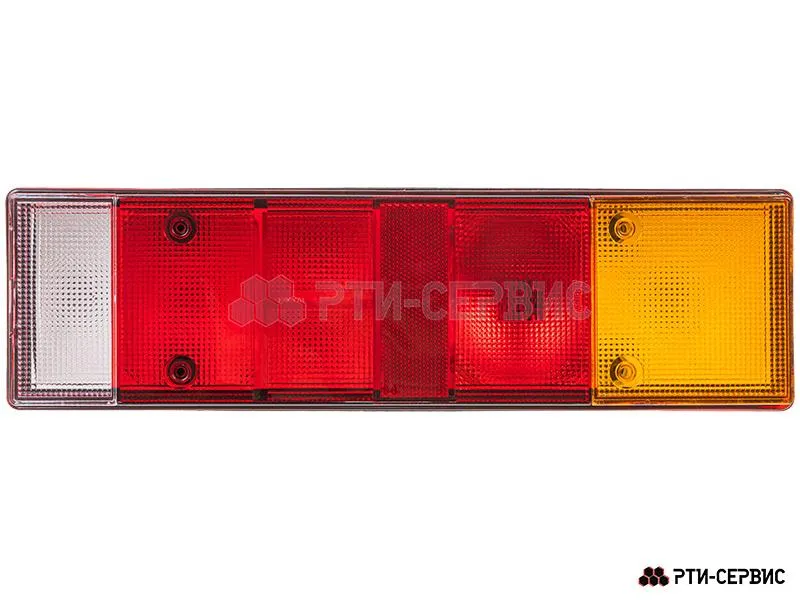 Фонарь задний 470х130х120 мм., 5 секций, правый 