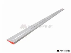Правило строительное трапецевидное + заглушки (красные) L-2.0 м