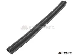 Уплотнитель пазовый на металлическую кромку 14,5 х12,5 мм - фото 2