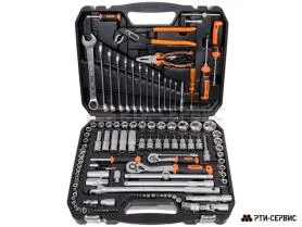 Набор инструмента (123 пpедметов) 1/2", 1/4” «Professional» - фото 1