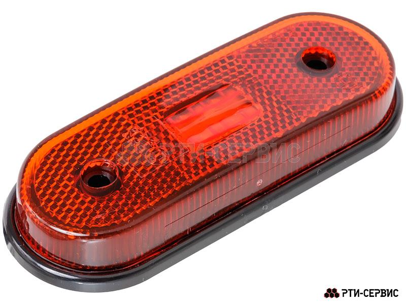 Фонарь габаритный 4-ех диодный LED красный - фото 1
