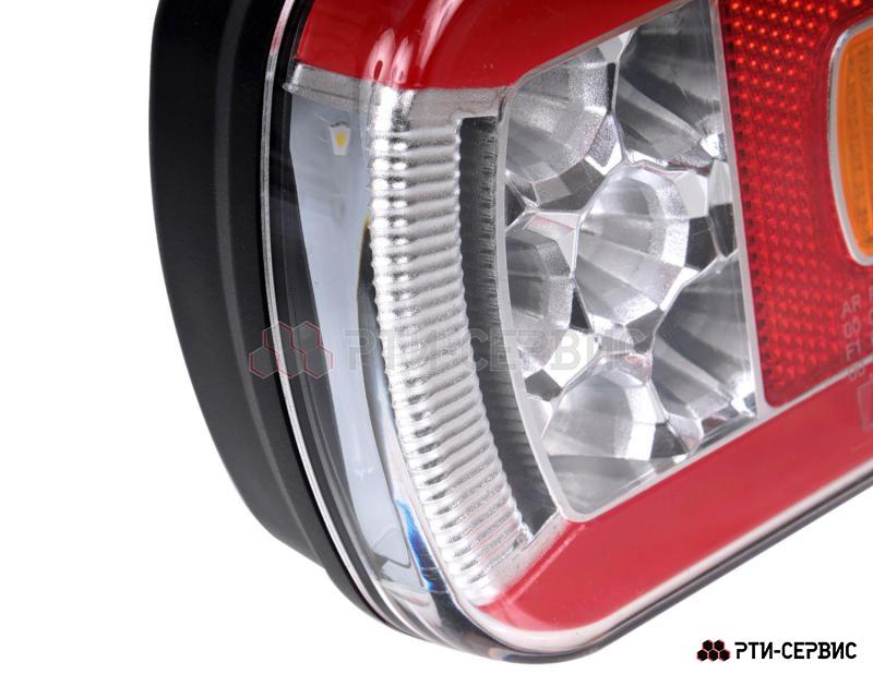 Фонарь задний правый 6ти-функциональный LED 12-24 В  - фото 2