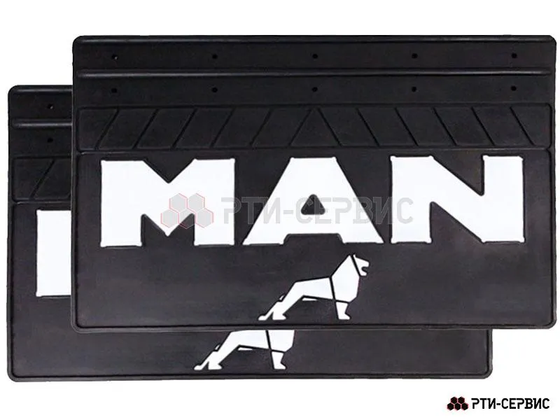Брызговик 520х330 мм MAN (лого)