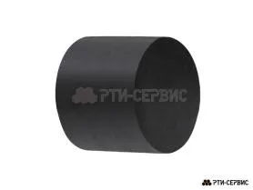 Резинометаллический буфер D-50, H-45 цилиндрический с внутр. резьбой M10 - фото 1