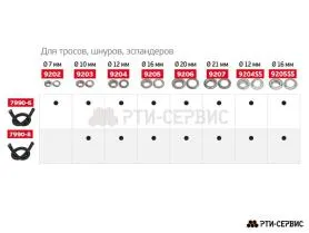 Люверс для тента круглый 16 Zn цинк 50 шт.
