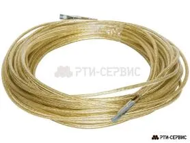 Трос TIR стальной пломбировочный в оплётке ПВХ с наконечниками, 42 м