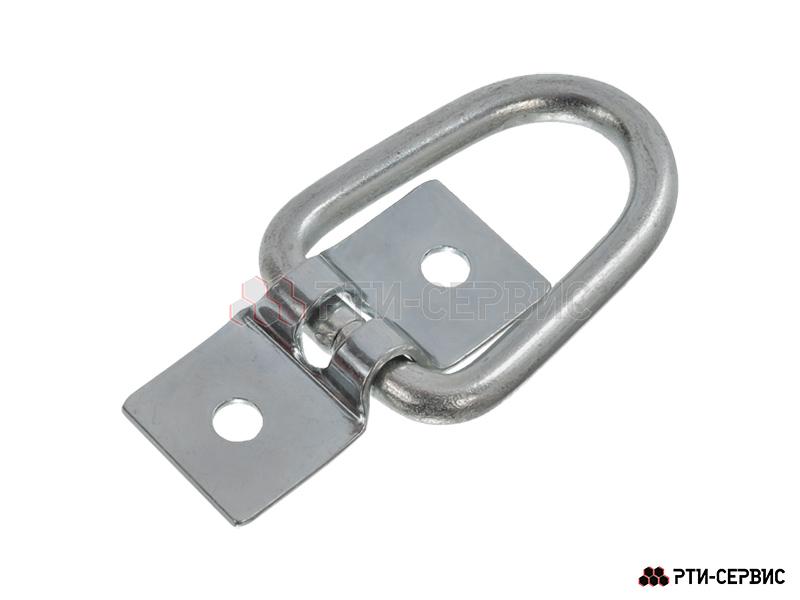 Скоба колебательная горизонтальная, (две части) Zn (цинк) 20 шт. - фото 2